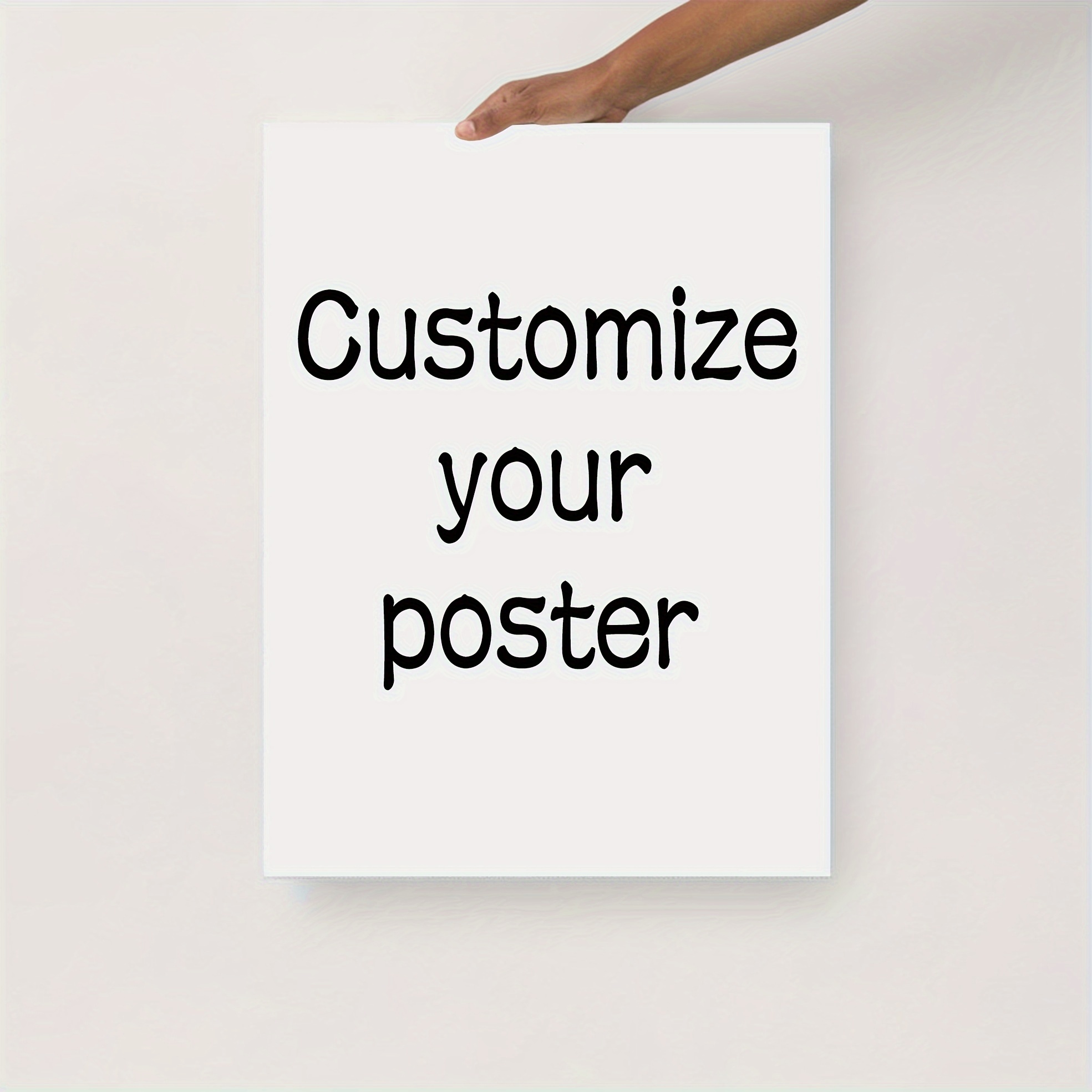 Photography Poster - Impresión de Lienzo Personalizada con Foto,