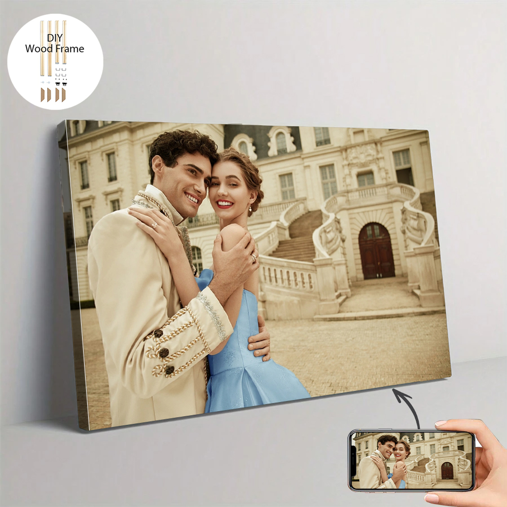 Photography Poster - 1 foto personalizada con marco DIY