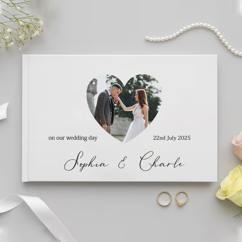 Photography Basic - Libro de invitados personalizado para regalo