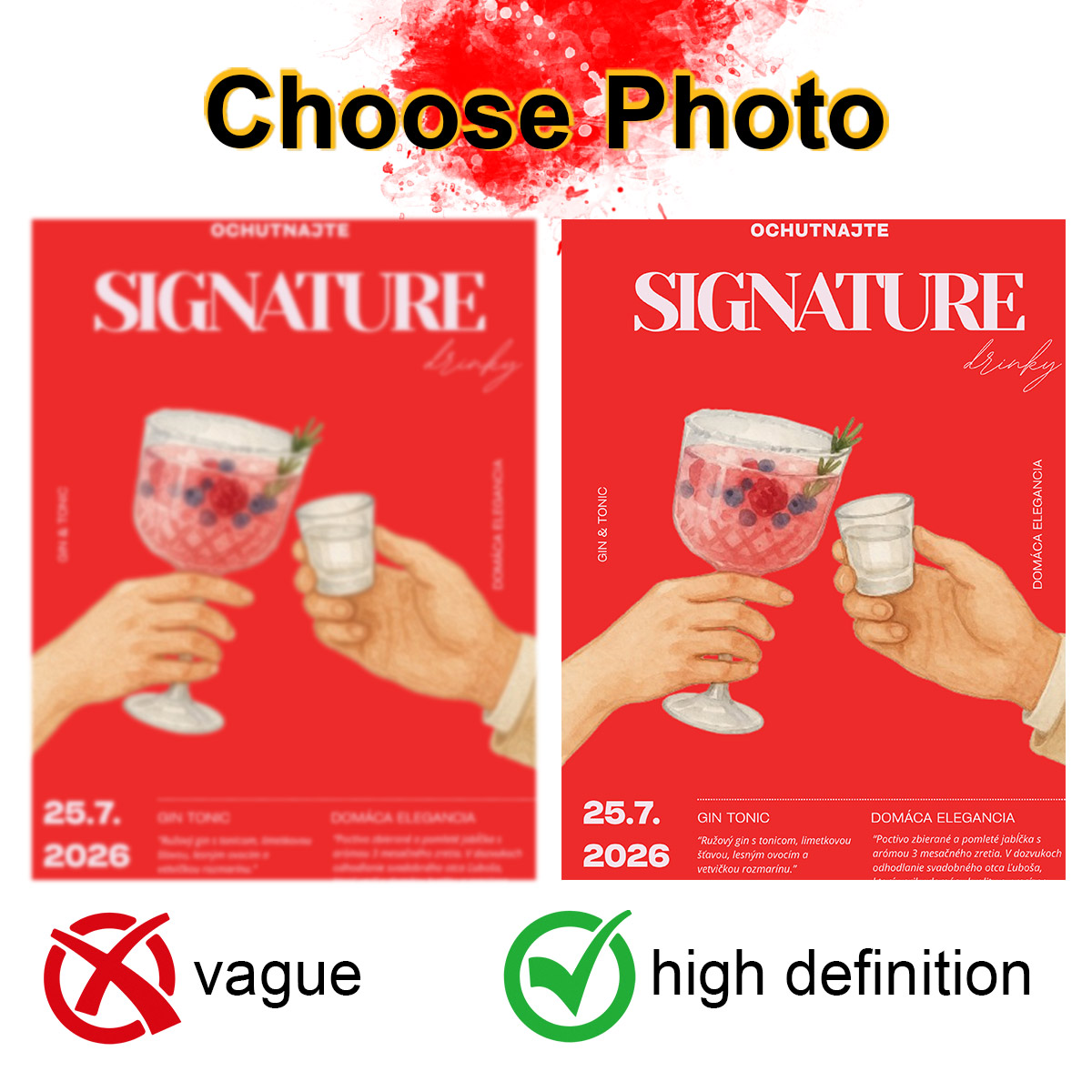 Photography Poster - Póster Publicitario con Foto Personalizada, Arte