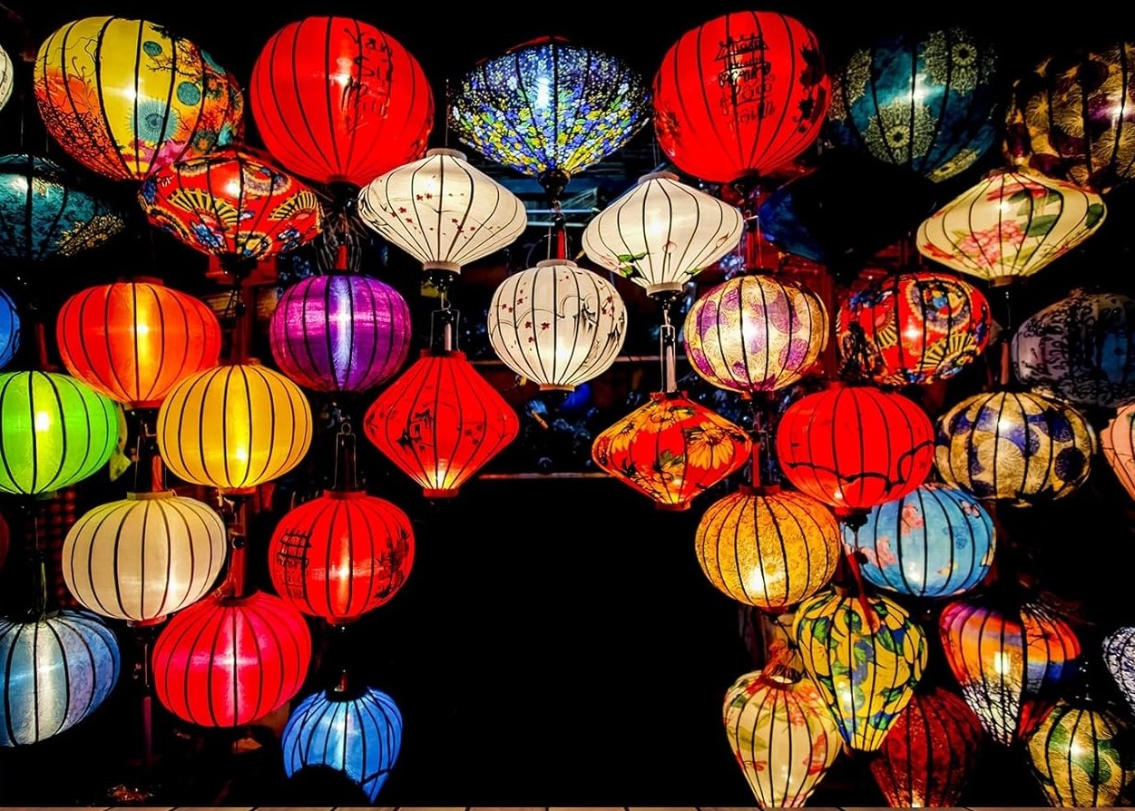 Linternas coloridas Vietnam Añ - Photography Vietnam reseña y precio