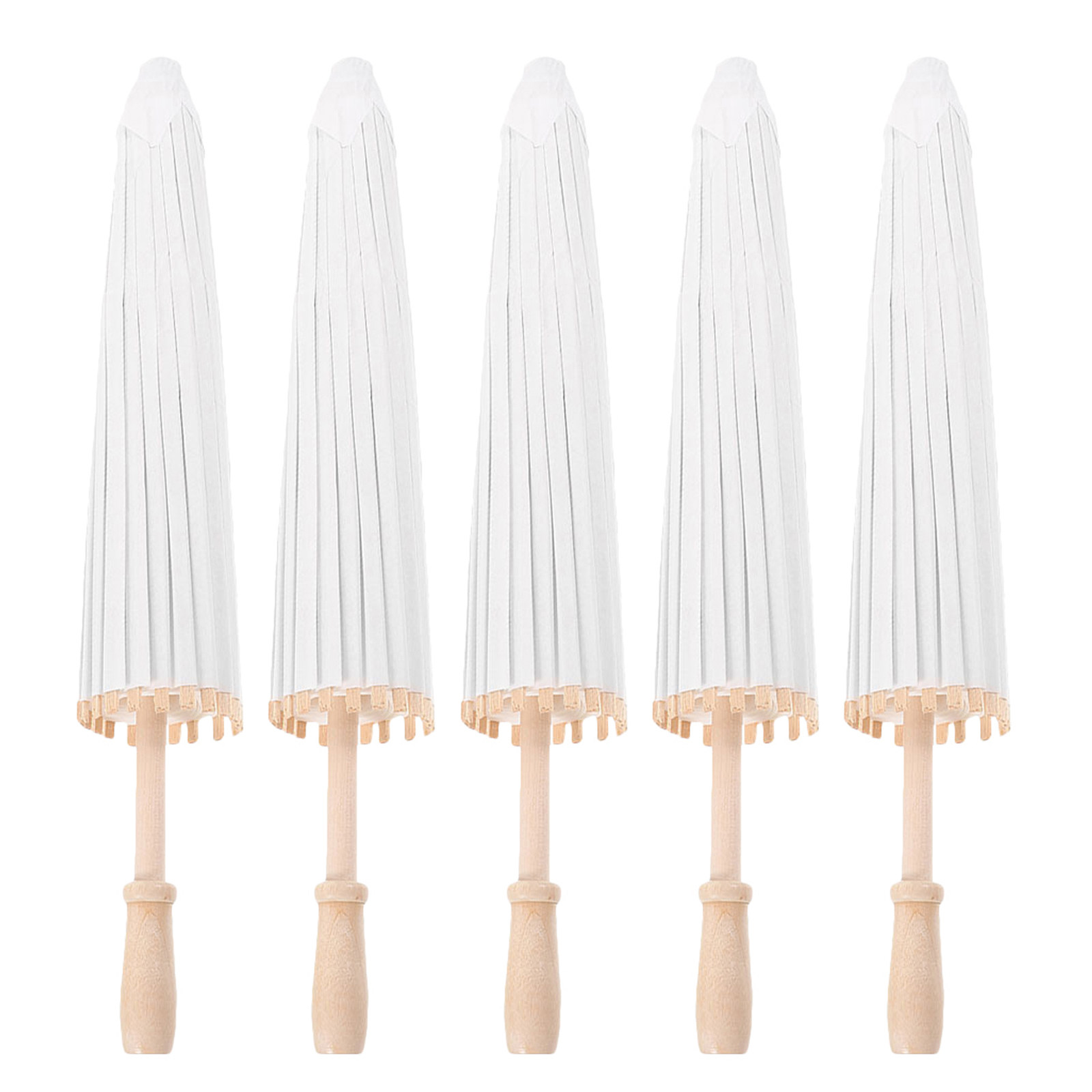 5 Sombrillas de Papel Blancas  - Photography Umbrella reseña y precio