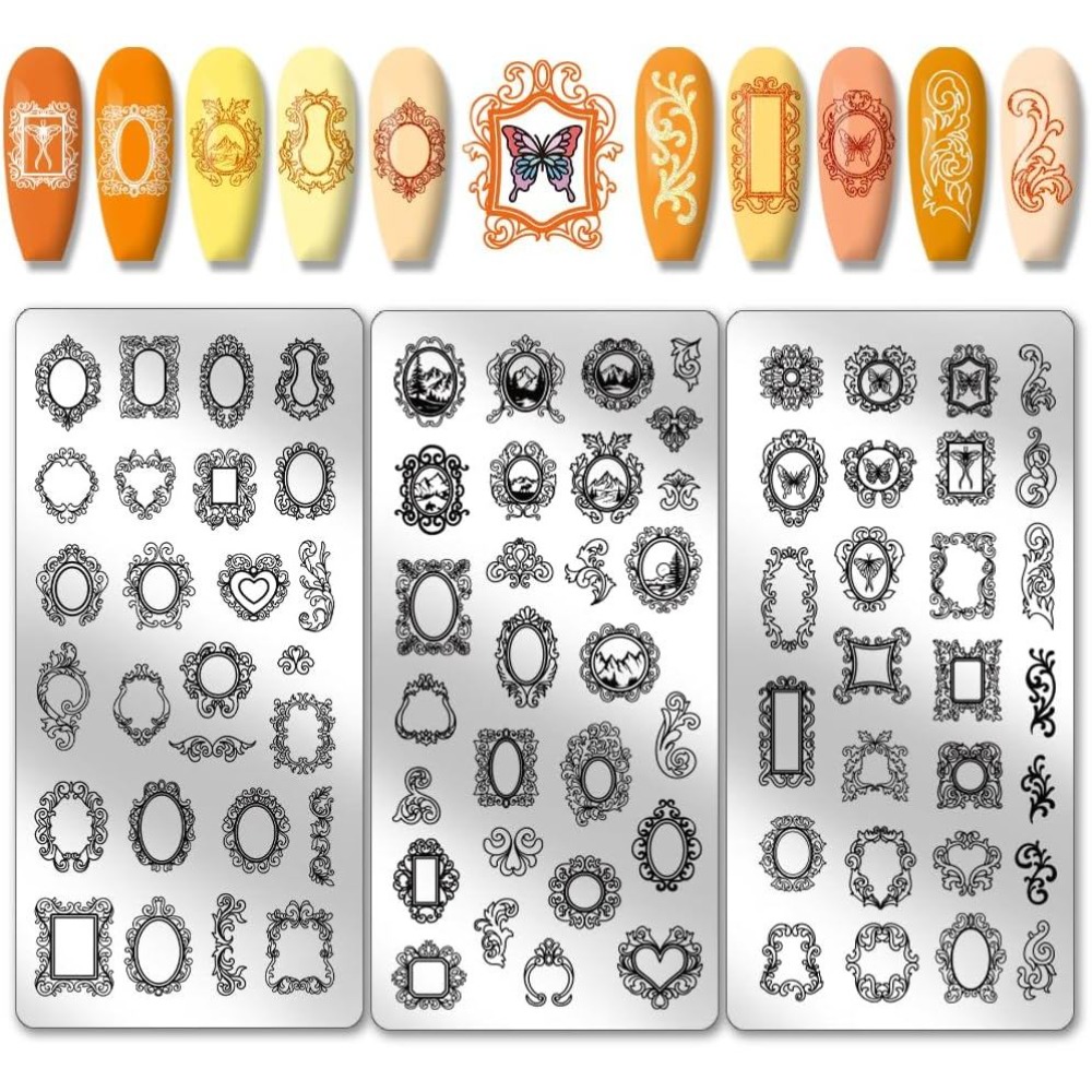 3 Placas de Estampado de Uñas  - Photographic Memory reseña y precio