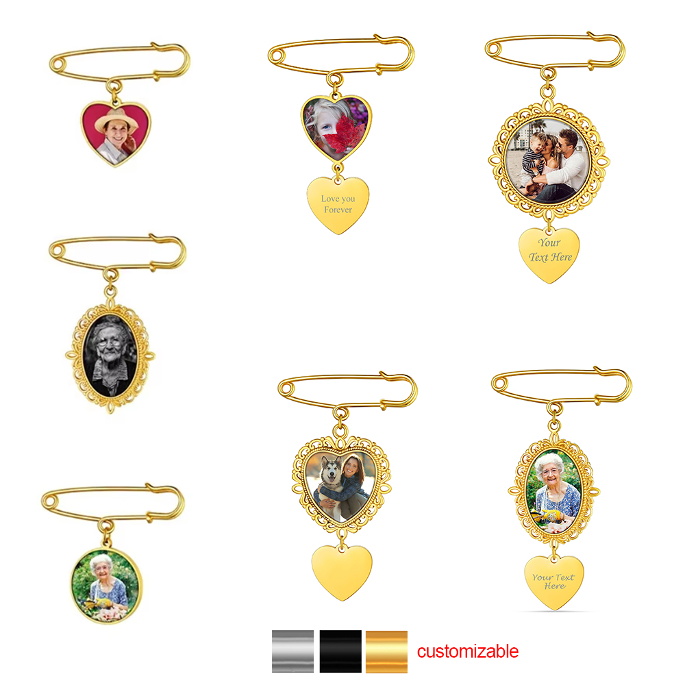 Broches de fotos personalizado - Photographic Memory reseña y precio