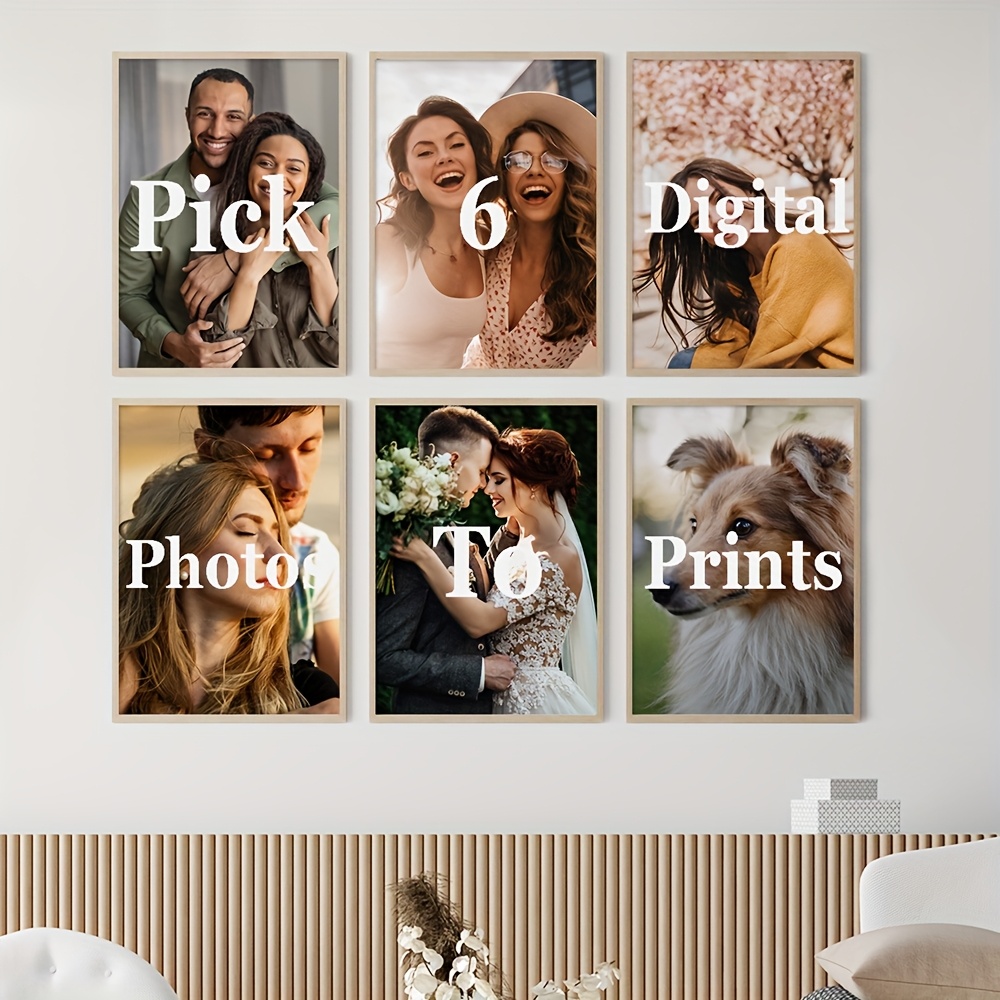Juego de 6 Impresiones en Lien - Photography Poster reseña y precio