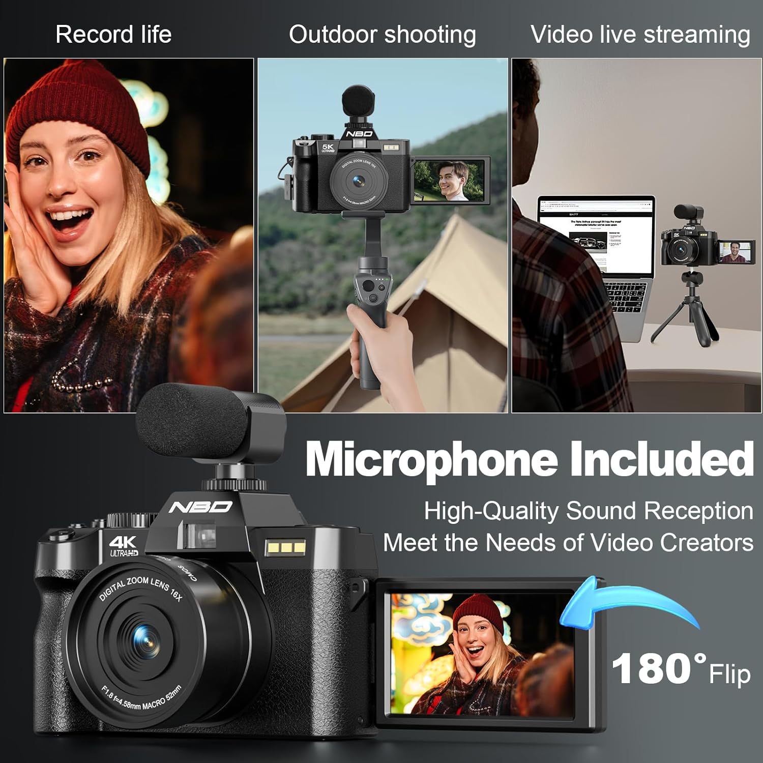 Cámaras digitales NBD 4K para  - Photography Nature Images reseña y precio